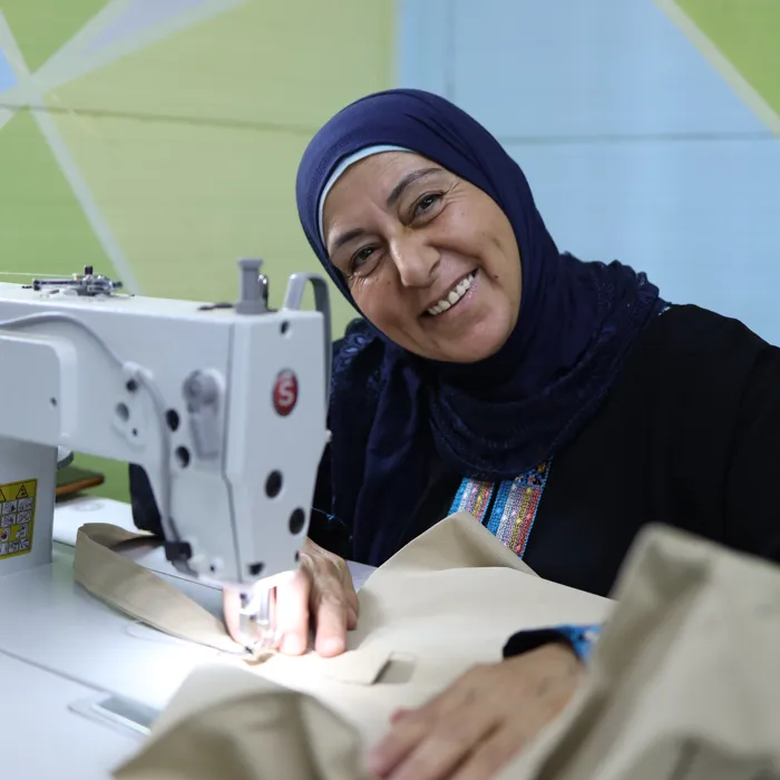 Systue i flygtningelejr