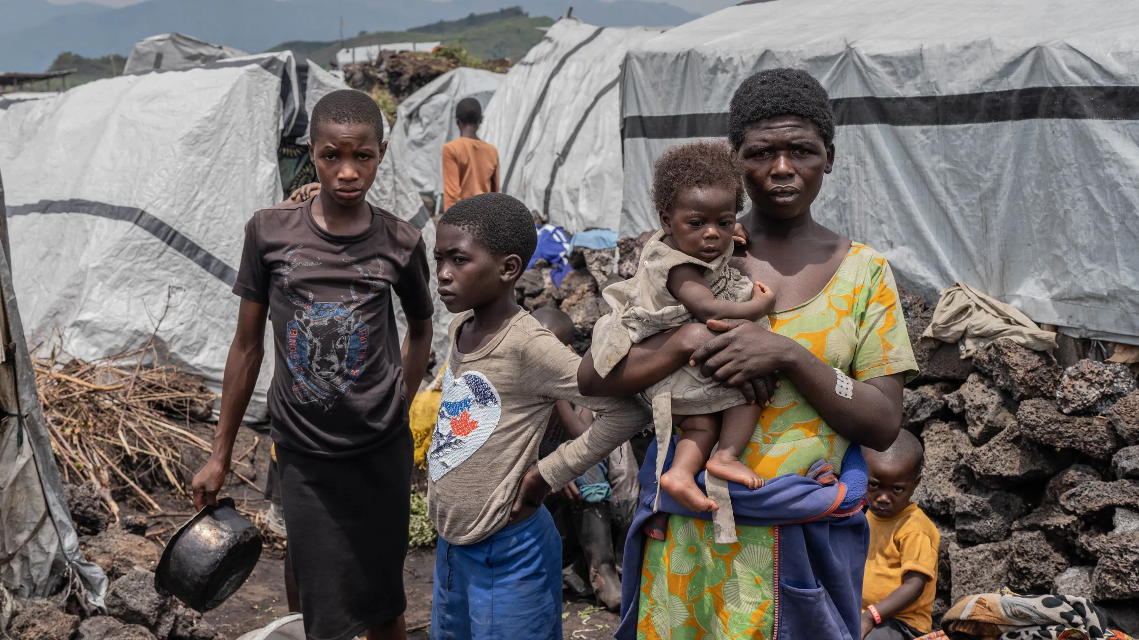 På flugt i DR Congo