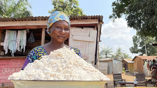 Kvinde i landby i CAR