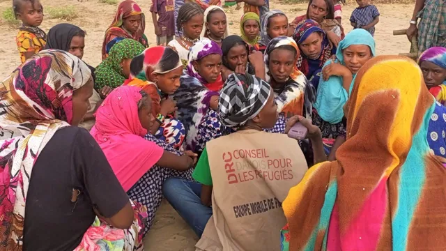 Flygter for livet i Sudan