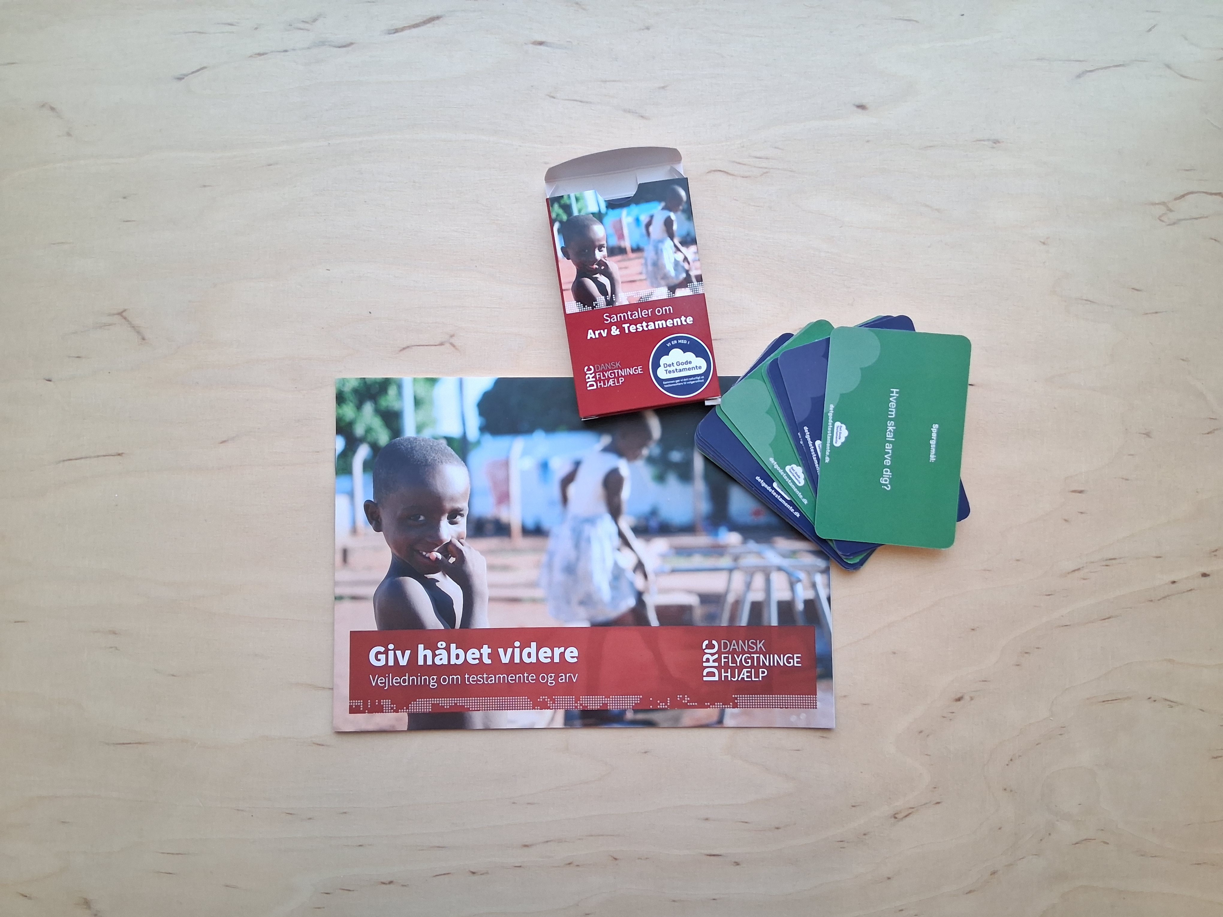 Det gode testamente, samtalekort om arv og testamente