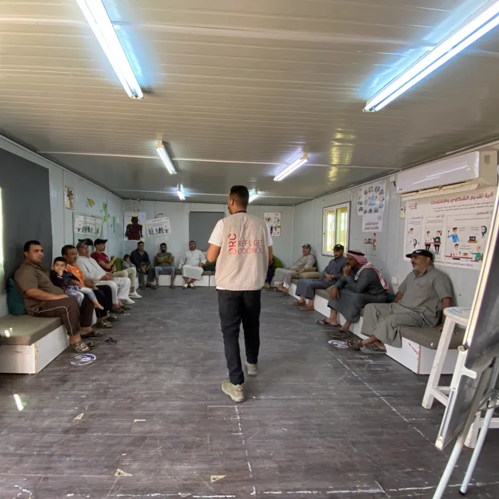 Rettigheder i flygtningelejr