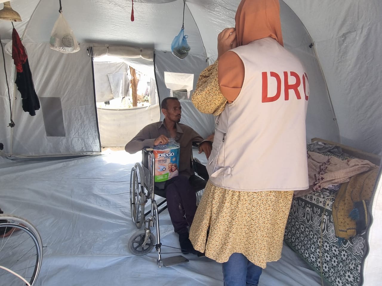 Khaled får hjælp i Gaza