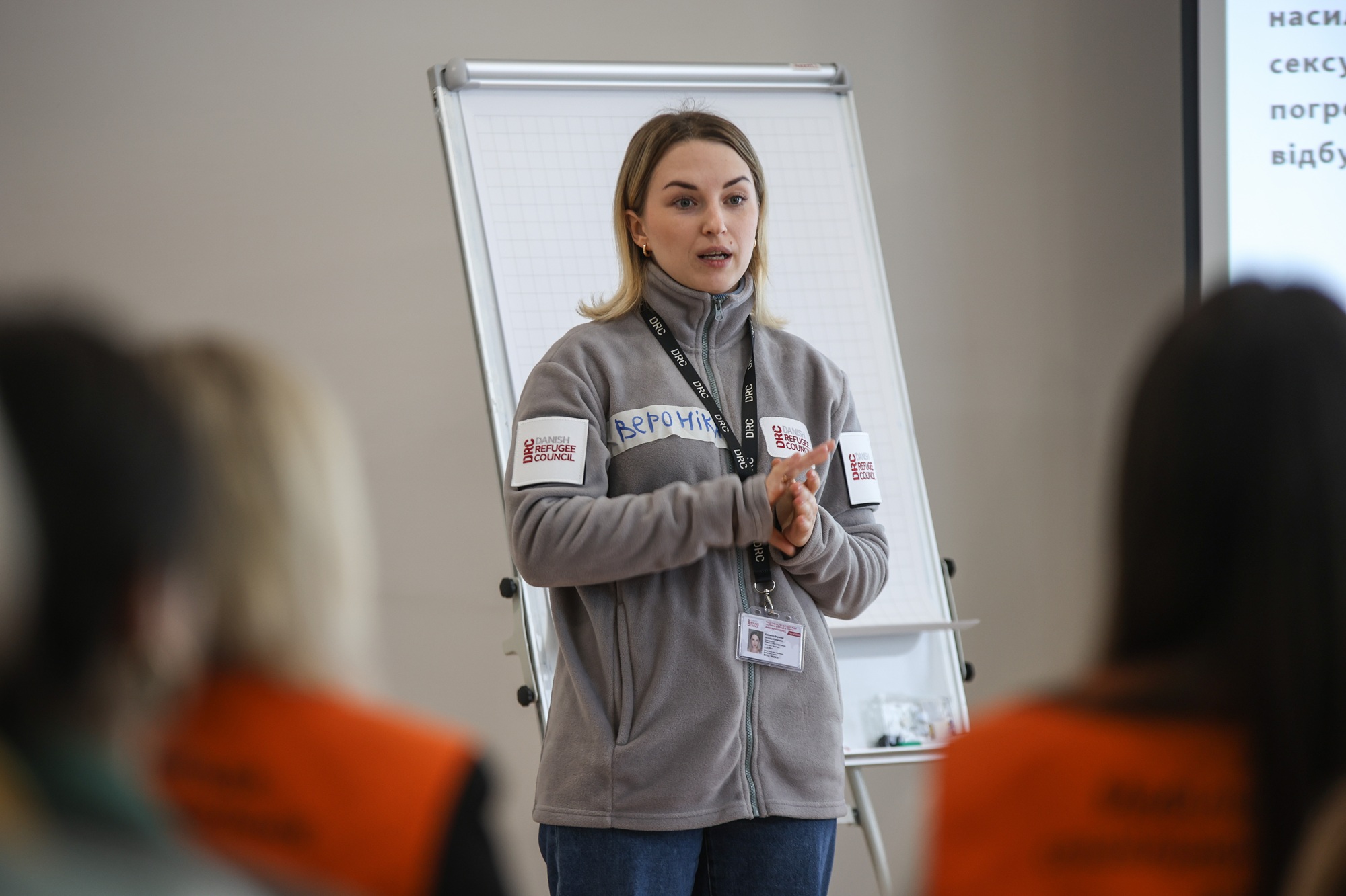 Lokale bekæmper vold mod kvinder i Ukraine